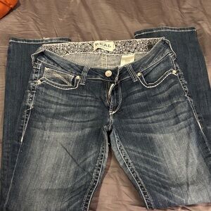 Ariat Women's Dark Blue Straight Leg Jeans